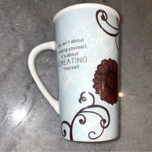 Ceramic Coffee Tea Mug Create Inspirational Drinking Cup Author Writer Artist